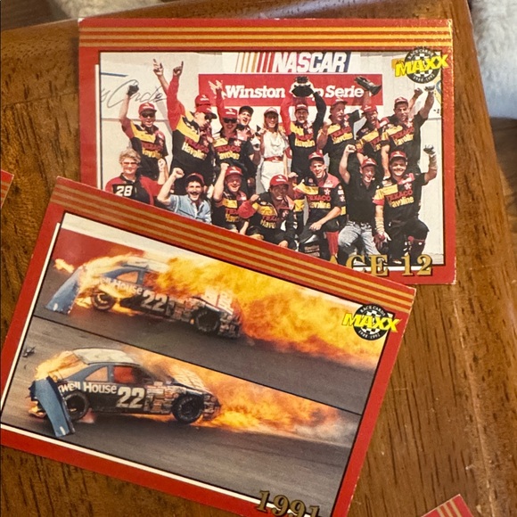 Vintage Racing Trading Cards Set - Picture 4 of 5